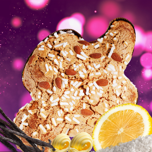 Colomba "La nuvola del Ronz" con glassa mandorlata - 850gr